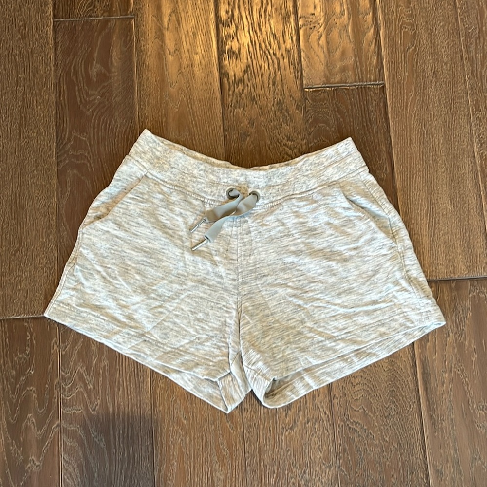 Athleta Balance 4” Shortie Shorts Cotton Tencel Modal Blend
